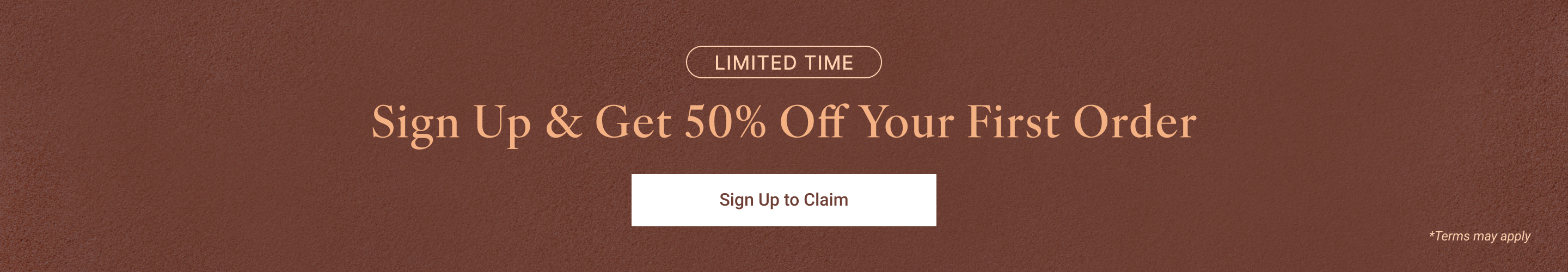 [031626] Visitor Main Banner_50 Off First Order_Desktop_1774371349613.jpg