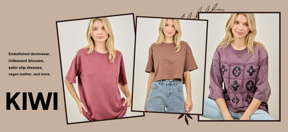 トップス kiw KIWI Wholesale Products 10% Off - FashionGo KIWI